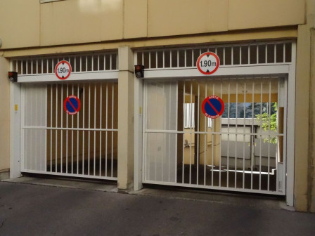 Grille de protection portes garage hautes